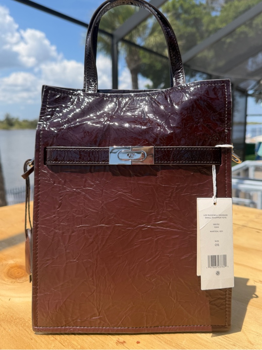 Tory Burch Lee Radziwill Rare/Unique Ombré Degradé Shopper Tote NWT $898 retail